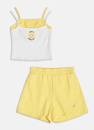 Authoria - Conjunto de Ribana  Amarelo - AUTHORIA