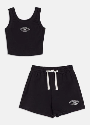 Authoria - Conjunto de Ribana com Cadarço  Preto - AUTHORIA