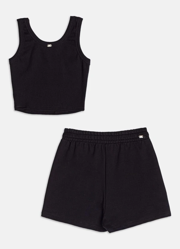 Authoria - Conjunto de Ribana com Cadarço  Preto 2