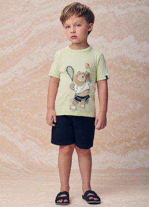 Youccie - Conjunto de Ursinho Esportista Verde - YOUCCIE