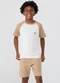 Vida Costeira - Conjunto de Verão Raglan e Aplique Bege - variação: Bege