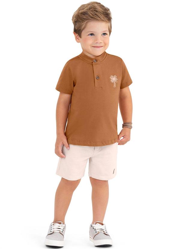 Alenice - Conjunto Dias de Verão Menino Marrom