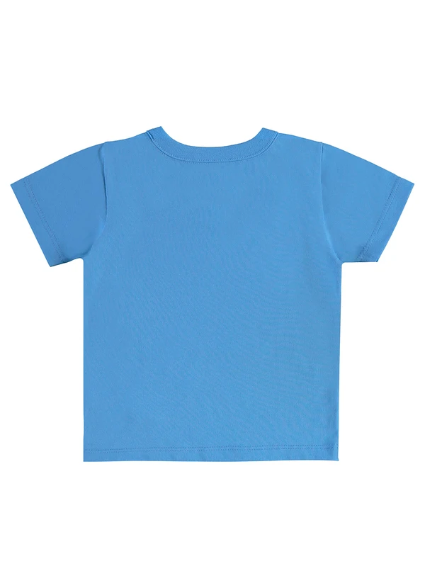 Bee Loop - Conjunto Dino Camiseta Bermuda Azul 4