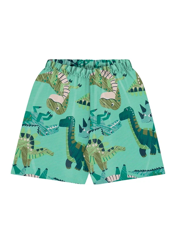 Bee Loop - Conjunto Dino Camiseta Bermuda Bee Loop Azul 3