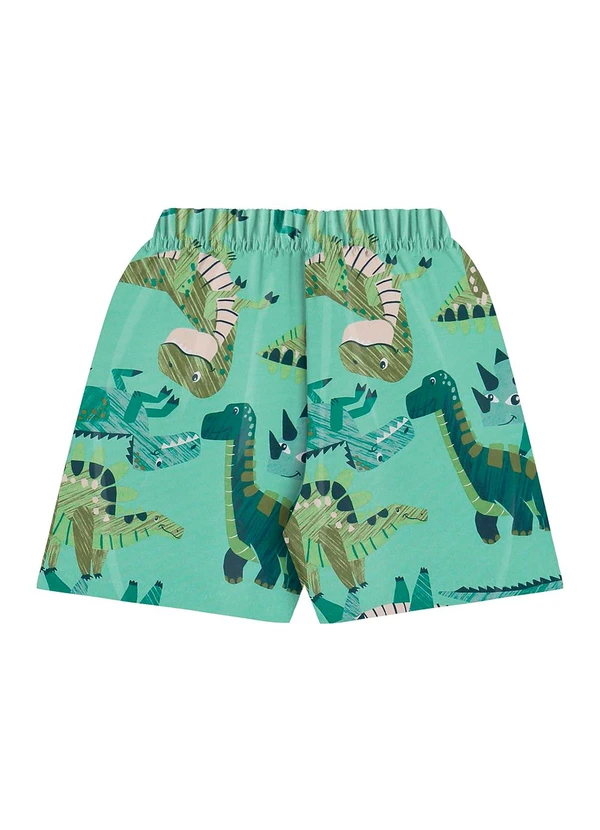 Bee Loop - Conjunto Dino Camiseta Bermuda Bee Loop Azul 6