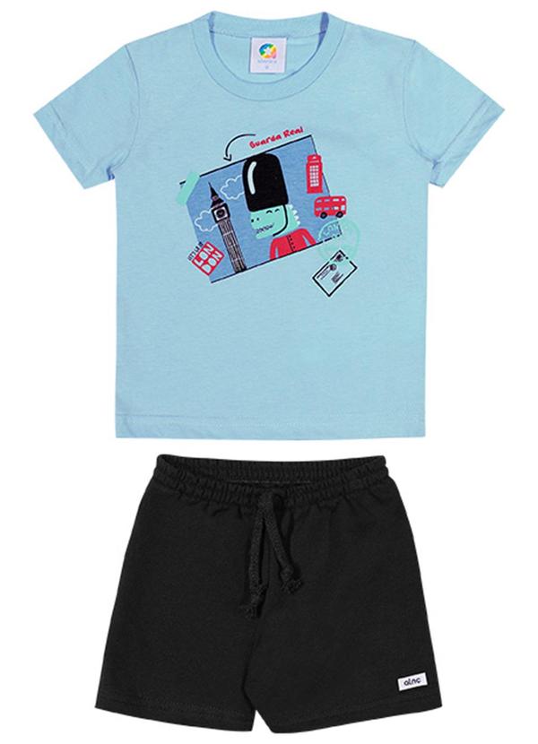 Alenice - Conjunto Dino em Londres Menino Azul