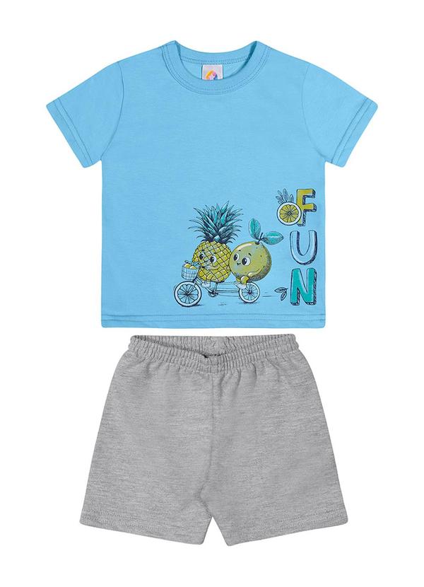 Alenice - Conjunto Divertido Frutas Menino Azul