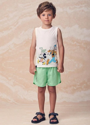 Youccie - Conjunto do Mickey e Amigos Verde - YOUCCIE