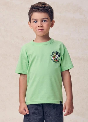 Youccie - Conjunto do Mickey e Pluto Verde - YOUCCIE