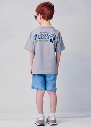 Youccie - Conjunto do Mickey Mouse Cinza - YOUCCIE