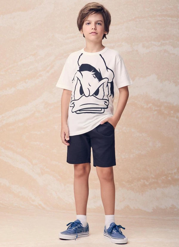 Youccie - Conjunto do Pato Donald Branco