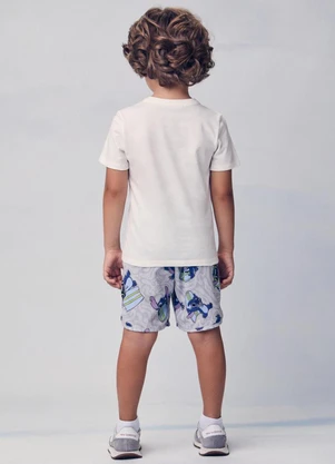 Youccie - Conjunto do Stitch Branco - YOUCCIE