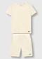 Carinhoso - Conjunto em Malha Texturizada Verde - variação: Branco