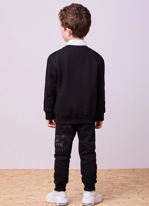 Youccie - Conjunto em Moletom da Disney Preto 4