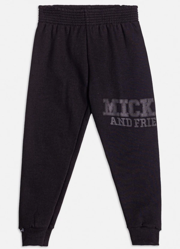 Youccie - Conjunto em Moletom da Disney Preto 9