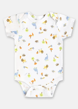 Up Baby - Conjunto em Suedine Bebê Menina Branco - UP BABY