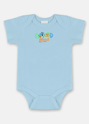 Up Baby - Conjunto em Suedine para Bebê Menino Azul - UP BABY