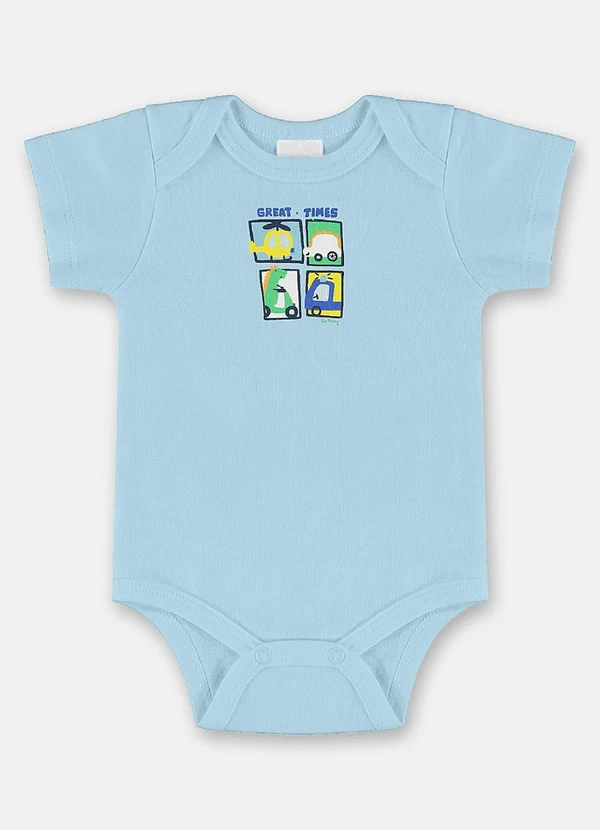 Up Baby - Conjunto em Suedine para Bebê Menino Azul 2