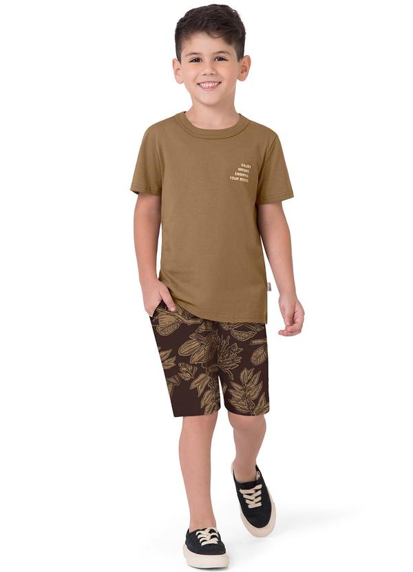 Malwee Kids - Conjunto Embrace Your Roots Cáqui