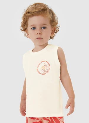 Carinhoso - Conjunto Enjoy Every Moment Menino Off White - CARINHOSO
