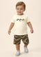 Malwee Kids - Conjunto Equipe da Diversão Azul Petróleo - variação: Off White