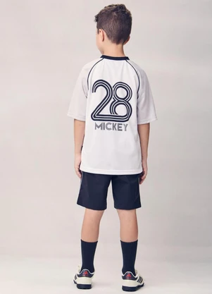 Youccie - Conjunto Esportivo Infantil do Mickey Branco - YOUCCIE
