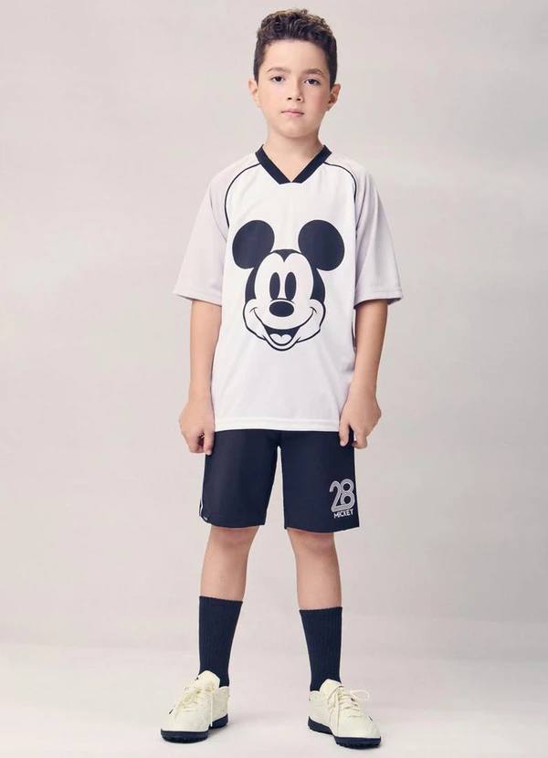 Youccie - Conjunto Esportivo Infantil do Mickey Branco