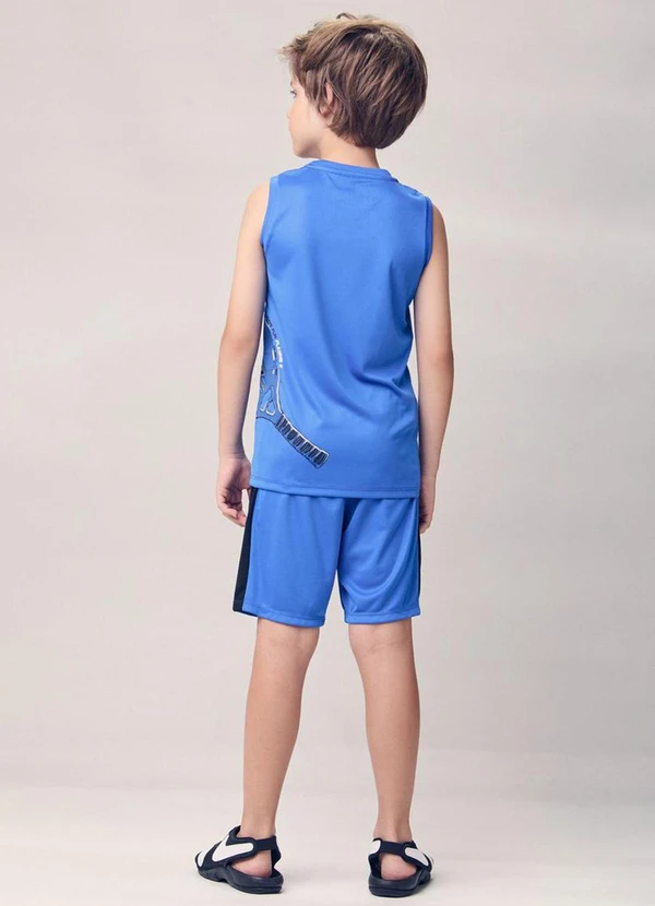 Youccie - Conjunto Esportivo Infantil Dry Azul 2