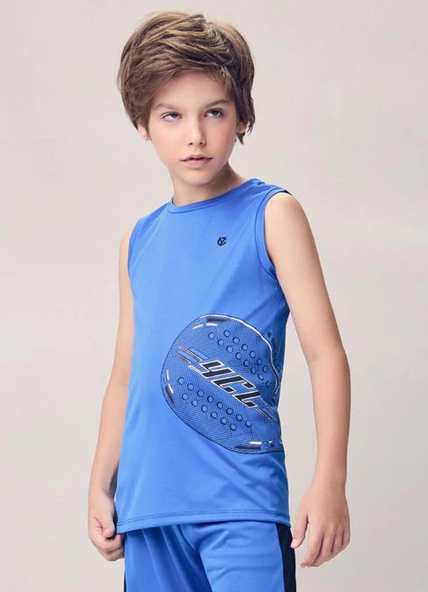 Youccie - Conjunto Esportivo Infantil Dry Azul 3