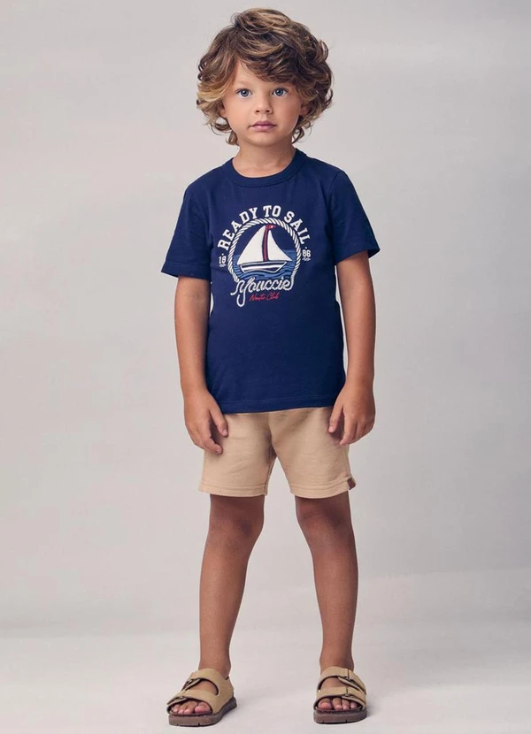 Youccie - Conjunto Estampa Navy Marinho 1