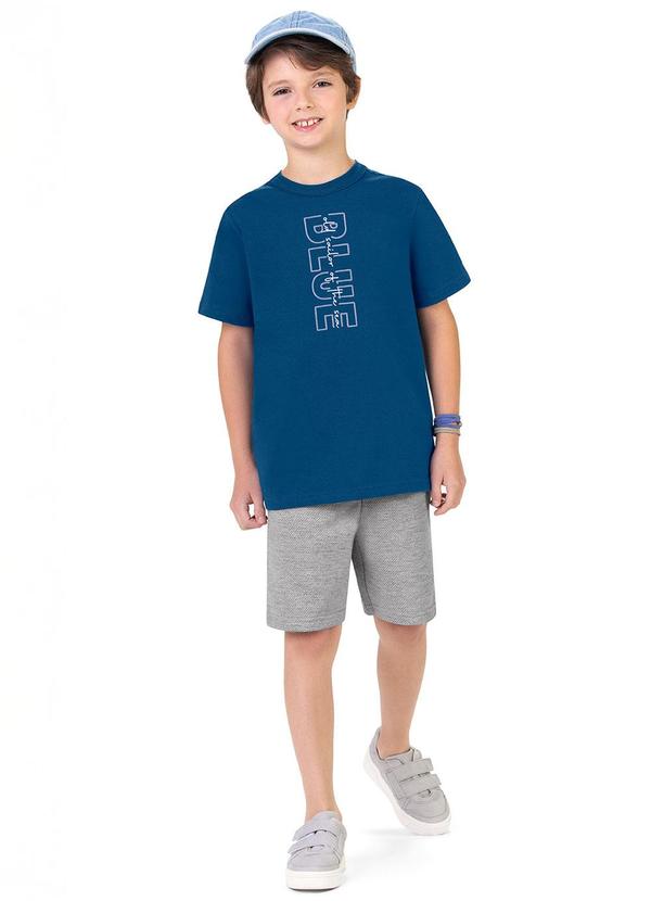 Alenice - Conjunto Estampa Vertical Menino Azul