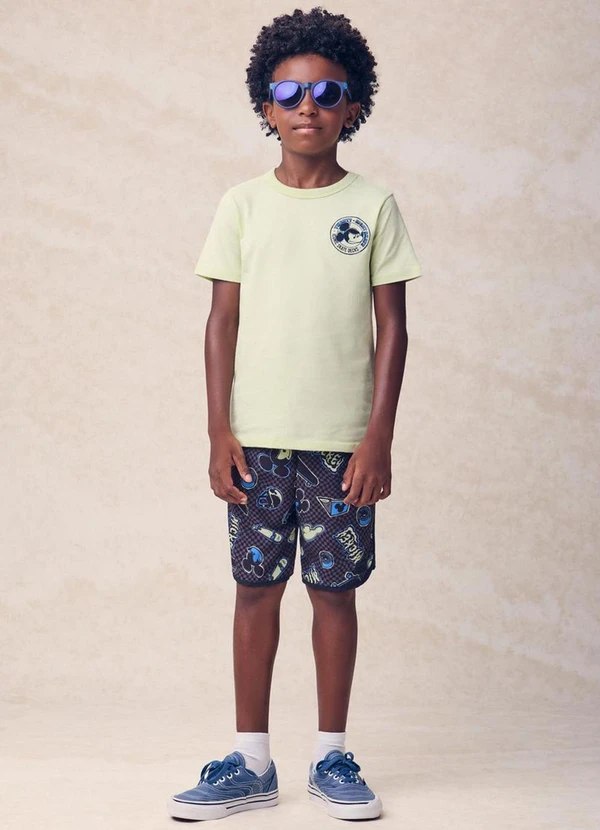 Youccie - Conjunto Estampado do Mickey Verde 3