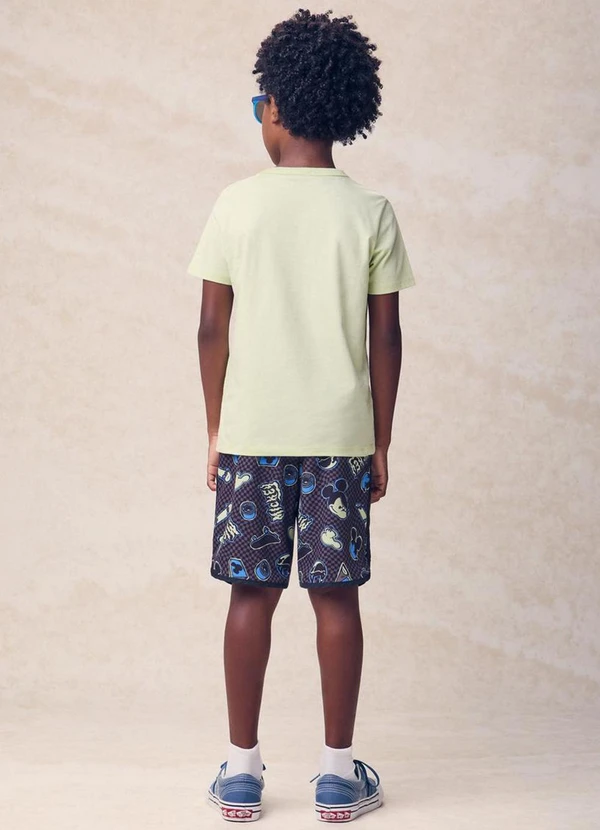 Youccie - Conjunto Estampado do Mickey Verde 4