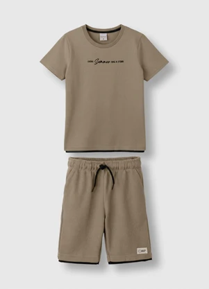 Carinhoso - Conjunto Every Summer Has a Story Taupe - CARINHOSO
