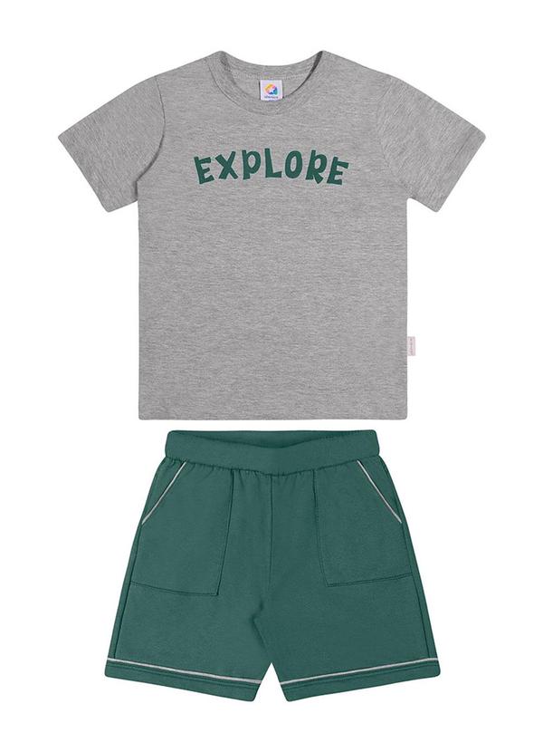 Alenice - Conjunto Explore Menino Cinza