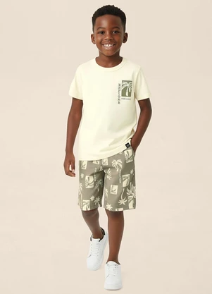 Malwee Kids - Conjunto Explore Microfibra Off White - MALWEE KIDS