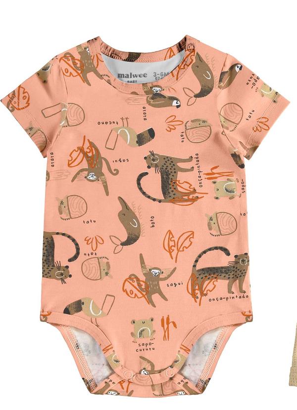 Malwee Kids - Conjunto Fauna Brasileira Bege 2