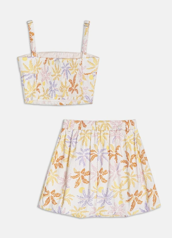 Authoria - Conjunto Floral Multi Colorido 2