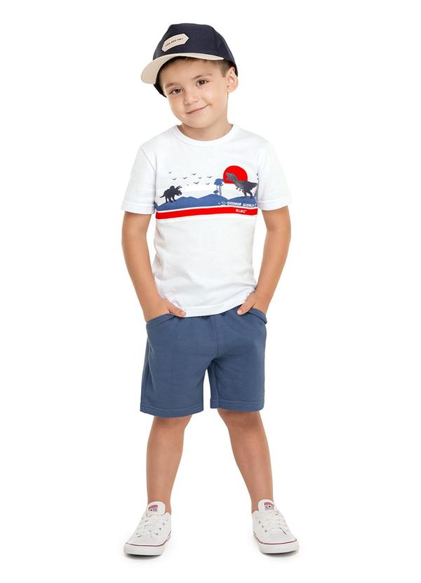 Alenice - Conjunto Floresta de Dinossauros Menino Branco