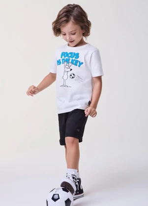 Bimbi - Conjunto Focus Is The Key Off White - BIMBI