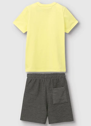 Carinhoso - Conjunto Folhas de Bananeira Menino Amarelo - CARINHOSO