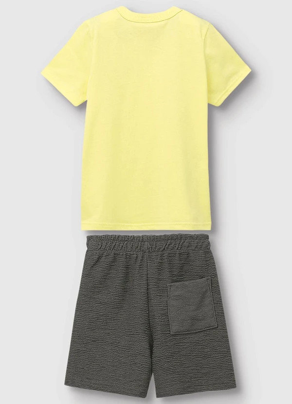 Carinhoso - Conjunto Folhas de Bananeira Menino Amarelo 2