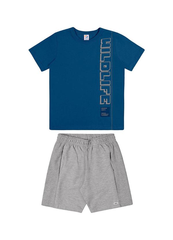 Alenice - Conjunto Frase Vertical Menino Azul