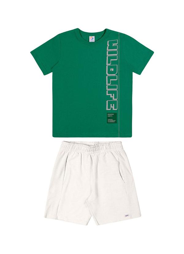 Alenice - Conjunto Frase Vertical Menino Verde