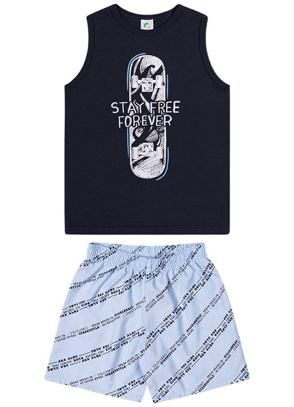 Alenice - Conjunto Free Forever Menino Azul