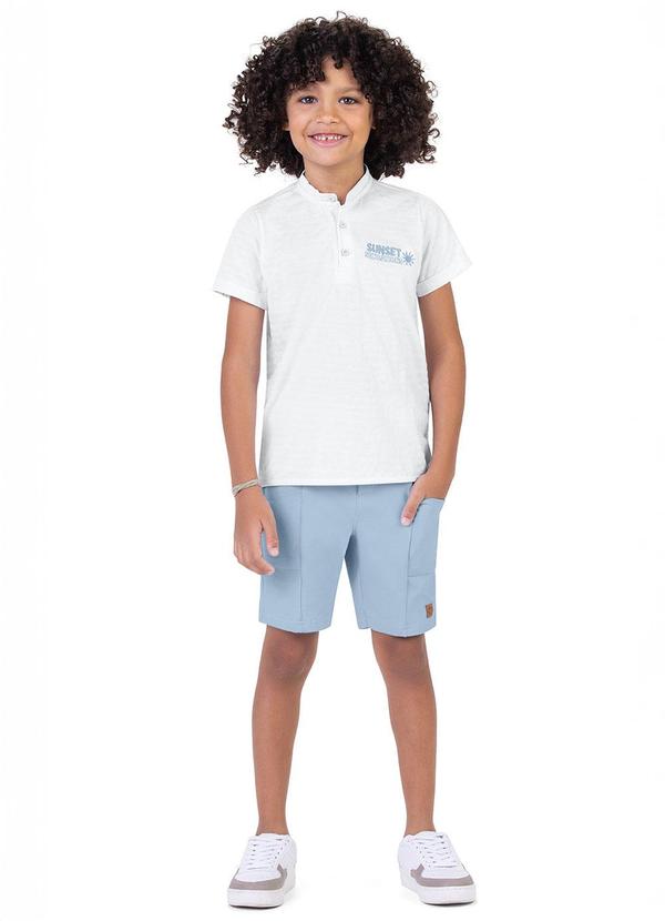 Alenice - Conjunto Gola Padre Menino Branco