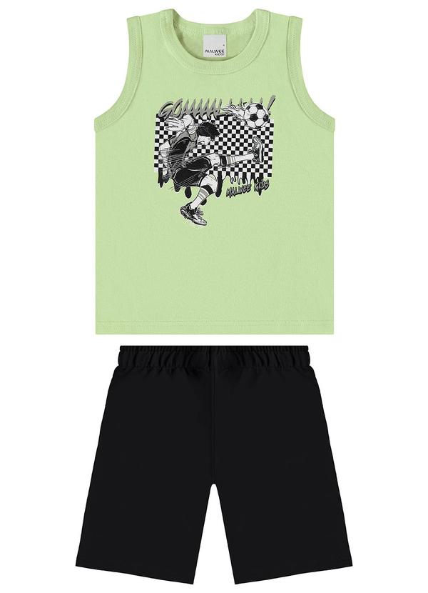 Malwee Kids - Conjunto Goleada Verde Claro
