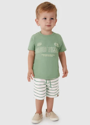 Carinhoso - Conjunto Good Time Hd Verde Menta - CARINHOSO