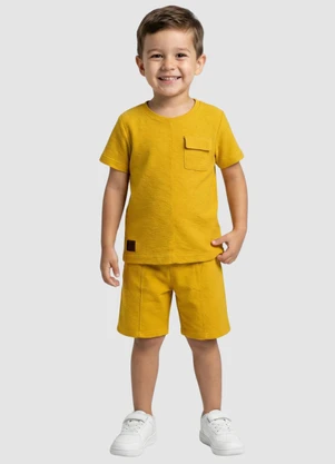 Turminha - Conjunto Gorgurin Amarelo - TURMINHA