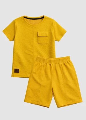 Turminha - Conjunto Gorgurin Amarelo - TURMINHA